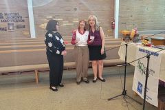 Install- Lisa-Katz- Financial Sec, Barbara Levine- Corresponding Sec, Ilene-Rothman- Recording Sec