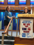 Marilyn Cohen thanksing Deborah Bruce, WL Consultant
