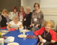 l to r: Carole Burke, Ellen Haspel, Tena Lexchin, Margi Daly, Doreen Bornfreund, Ruth Shapiro, Marion Tully