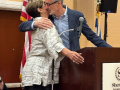 Rabbi Camas installs Aliza Goland as PSW President