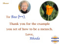 Donor Tribute