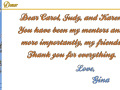 Donor Tribute